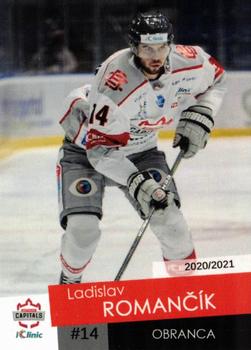 2020-21 Bratislava Capitals (ICEHL) #NNO Ladislav Romancik Front