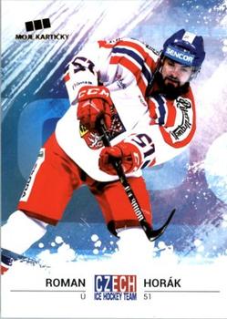 2017-18 Moje karticky Czech Ice Hockey Team #12 Roman Horak Front