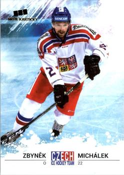 2017-18 Moje karticky Czech Ice Hockey Team #25 Zbynek Michalek Front
