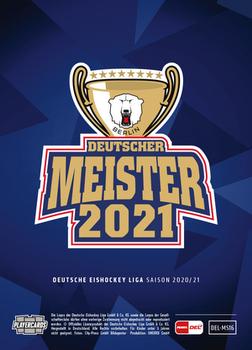 2020-21 Meisterset #DEL-MS16 Parker Tuomie Back