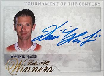 2018 OFS Tournament of the Century - Signature #TCZ-4 Dominik Hasek Front