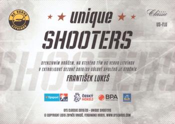 2019-20 OFS Classic - Unique Shooters #US-FLU Frantisek Lukes Back