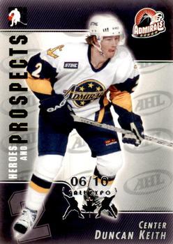 2004-05 In The Game Heroes and Prospects - Fall Expo Silver #3 Duncan Keith Front