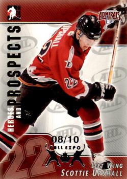 2004-05 In The Game Heroes and Prospects - Fall Expo Silver #26 Scottie Upshall Front