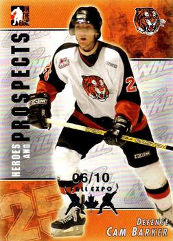 2004-05 In The Game Heroes and Prospects - Fall Expo Silver #61 Cam Barker Front