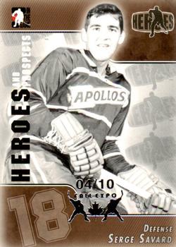 2004-05 In The Game Heroes and Prospects - Fall Expo Silver #132 Serge Savard Front