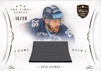 2021 OFS Classic The Final Series - Game Used Stick Gold #STI-JEP Petr Jelinek Front