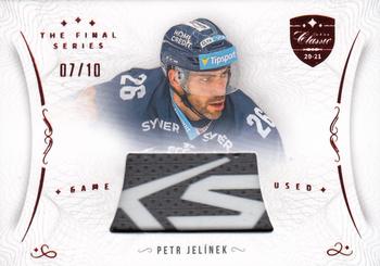 2021 OFS Classic The Final Series - Game Used Stick Red #STI-JEP Petr Jelinek Front