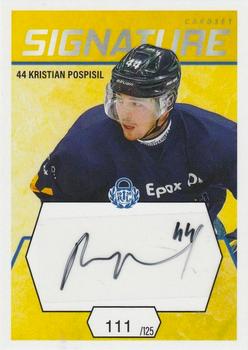 2021-22 Cardset Finland - Signature #NNO Kristian Pospisil Front