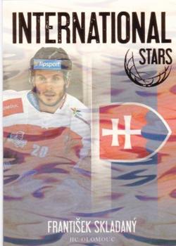 2018-19 OFS Classic Série II - International Stars Ice Water #IS-24 Frantisek Skladany Front