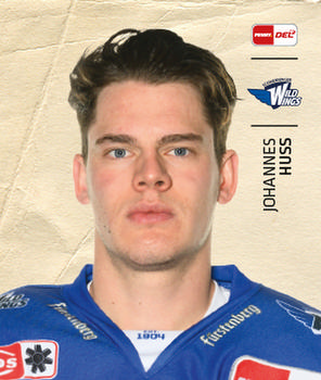 2021-22 Playercards Stickers (DEL) #290 Johannes Huß Front