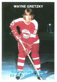 1987-88 Sault Ste. Marie Greyhounds (OHL) Police #29 Wayne Gretzky Front