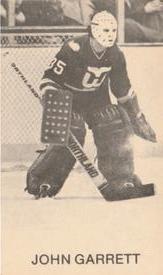 1981-82 Hartford Whalers Mini Pics #1 John Garrett Front