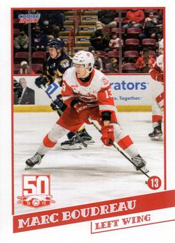 2021-22 Choice Sault Ste. Marie Greyhounds (OHL) #5 Marc Boudreau Front