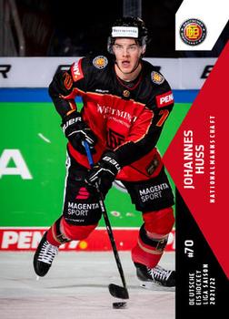 2021-22 Playercards (DEL) #DEL-381 Johannes Huss Front