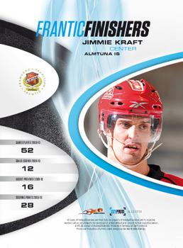 2010-11 HockeyAllsvenskan - Frantic Finishers #ALLS-FF01 Jimmie Kraft Back