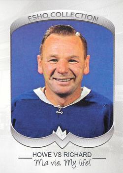 2021 FSHQ Collection Howe vs Richard #20 Johnny Bower Front