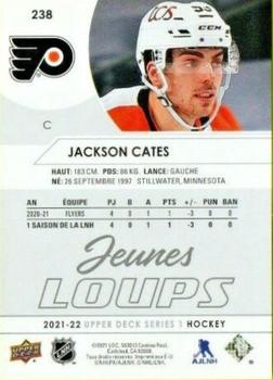 2021-22 Upper Deck - French #238 Jackson Cates Back