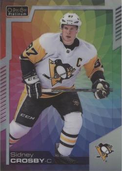 2020-21 O-Pee-Chee Platinum - Rainbow Color Wheel Photo Variation #PV-4 Sidney Crosby Front
