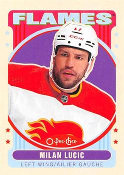 2021-22 O-Pee-Chee - Retro Blank Back #NNO Milan Lucic Front