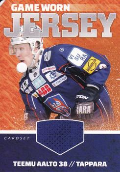 2015-16 Cardset Finland - Game Worn Jersey Series 1 Redemption #NNO Teemu Aalto Front