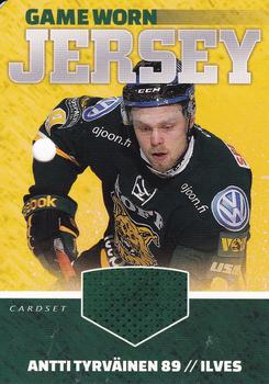 2015-16 Cardset Finland - Game Worn Jersey Series 2 Redemption #NNO Antti Tyrväinen Front