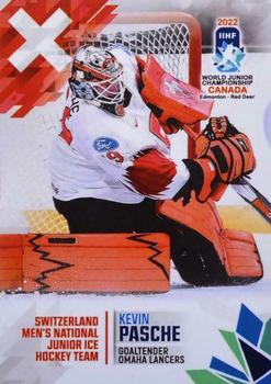 2022 BY Cards IIHF World Junior Championship (Unlicensed) #44 Kevin Pasche Front