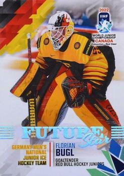 2022 BY Cards IIHF World Junior Championship (Unlicensed) #86 Florian Bugl Front