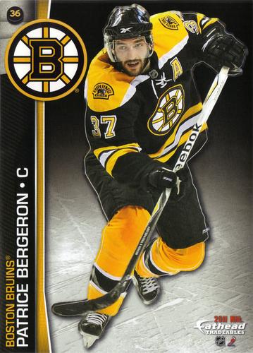2011 Fathead NHL Tradeables #36 Patrice Bergeron Front