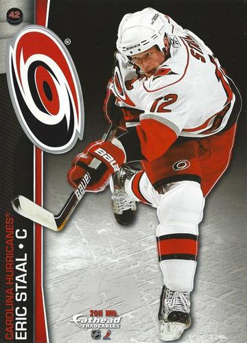 2011 Fathead NHL Tradeables #42 Eric Staal Front