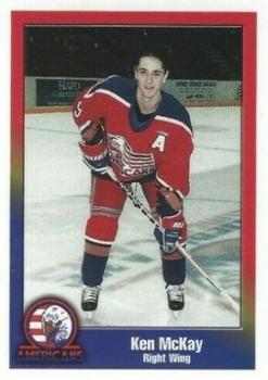1999-00 Tri-City Americans (WHL) #8 Ken McKay Front