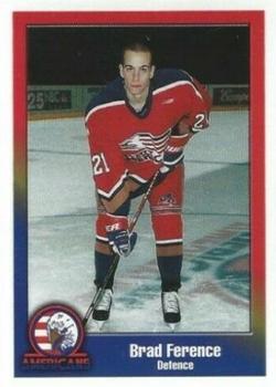1999-00 Tri-City Americans (WHL) #17 Brad Ference Front