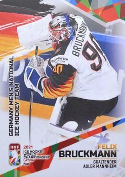 2021 BY Cards IIHF World Championship #GER2021-03 Felix Bruckmann Front
