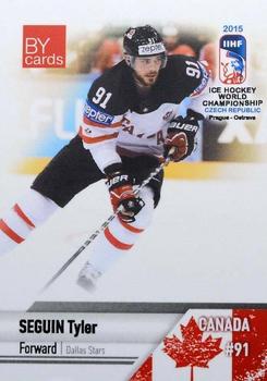 2015 BY Cards IIHF World Championship (Unlicensed) #CAN-23 Tyler Seguin Front