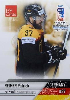 2015 BY Cards IIHF World Championship (Unlicensed) #GER-10 Patrick Reimer Front