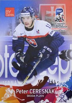2017 BY Cards IIHF World Championship #SVK/2017-06 Peter Ceresnak Front