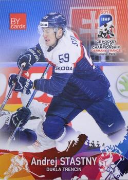 2017 BY Cards IIHF World Championship #SVK/2017-21 Andrej Stastny Front