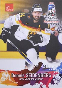 2017 BY Cards IIHF World Championship #GER/2017-08 Dennis Seidenberg Front
