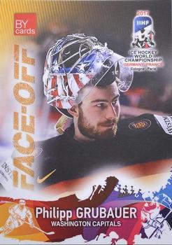 2017 BY Cards IIHF World Championship #GER/2017-27 Philipp Grubauer Front