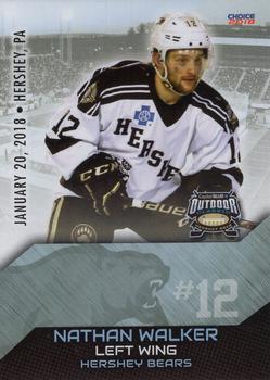 2018 Choice AHL Outdoor Classic #20 Nathan Walker Front