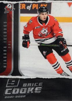 2021-22 Extreme Niagara IceDogs (OHL) #5 Brice Cooke Front