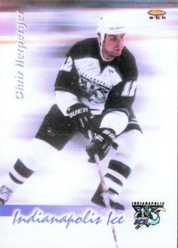 1998-99 EBK Indianapolis Ice (IHL) #13 Chris Herperger Front