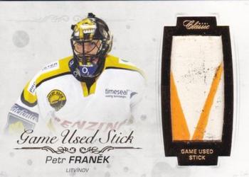 2017-18 OFS Classic - Game Used Stick #GUS-40 Petr Franek Front