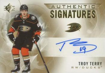2020-21 SP - Authentic Signatures #AS-TT Troy Terry Front