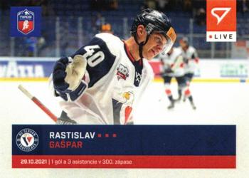 2021-22 SportZoo Live Tipos Extraliga #L-027 Rastislav Gaspar Front