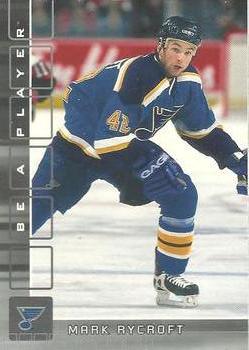 2001-02 Be a Player Update - 2001-02 Be A Player Memorabilia Update #326 Mark Rycroft Front