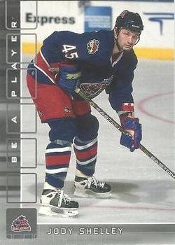 2001-02 Be a Player Update - 2001-02 Be A Player Memorabilia Update #428 Jody Shelley Front