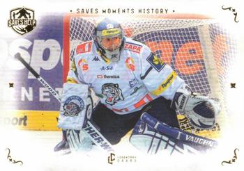 2021-22 Legendary Cards Saves Help - Saves Moments History Gold #SMH-11 Marek Pinc Front