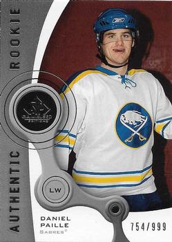 2005-06 Upper Deck Rookie Update - 2005-06 SP Game Used Update #194 Daniel Paille Front