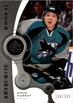 2005-06 Upper Deck Rookie Update - 2005-06 SP Game Used Update #231 Doug Murray Front